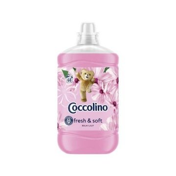 Coccolino Fresh & Soft Płyn do płukania tkanin koncentrat Silk Lily 1,7 l