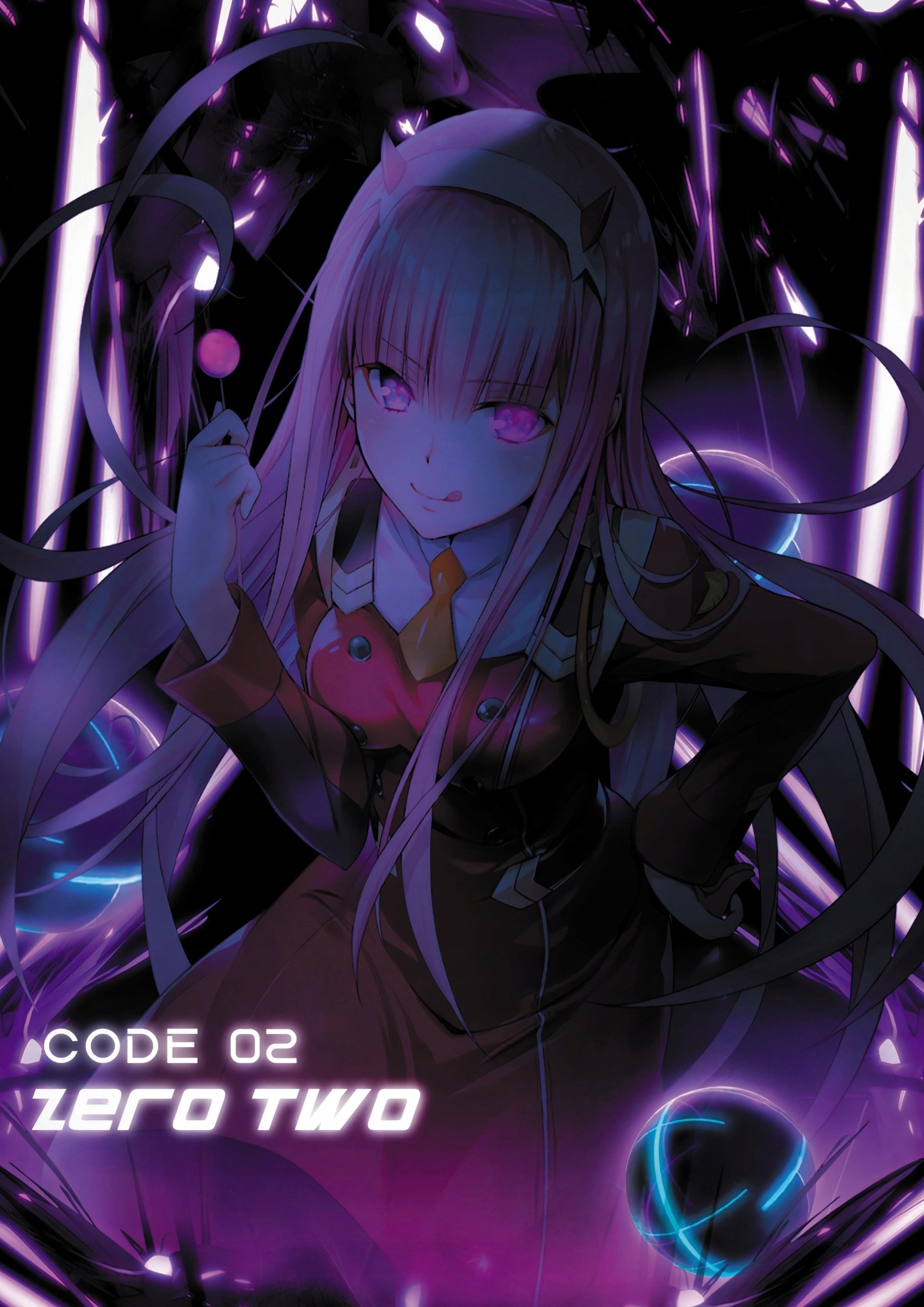 Plakat A1 anime manga Darling in The Franxx