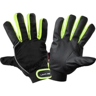 Rękawice robocze - Rękawice ocieplane czarne L251110P "10" CE LAHTI PRO - miniaturka - grafika 1