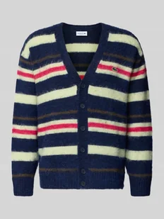 Kurtka z dzianiny o kroju relaxed fit z dodatkiem wełny - Swetry męskie - miniaturka - grafika 1