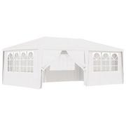 Pawilony ogrodowe - vidaXL Namiot imprezowy ze ściankami, 4x6 m, biały, 90 g/m 48527 - miniaturka - grafika 1