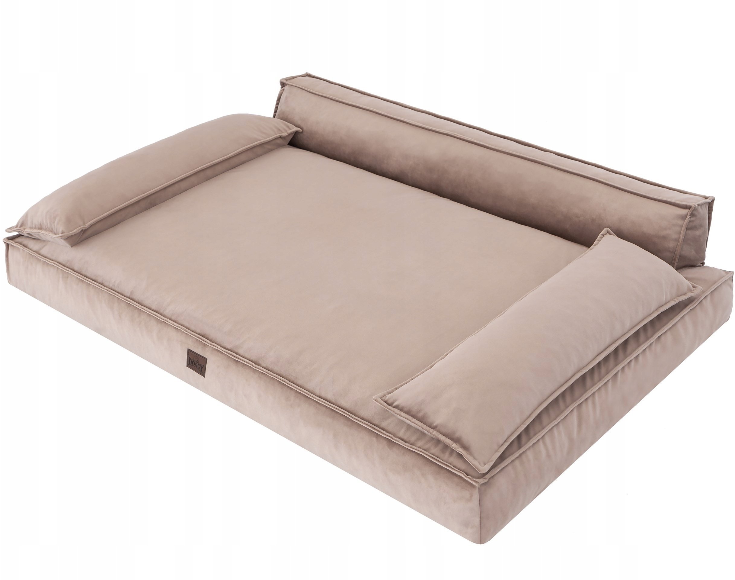 XL Legowisko Doggy Champion - Żółty Velvet