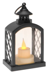 LAMPION LED ZNICZ Na Baterie Świeca Efekt PŁOMIENIA Świeczka Latarnia A7215 - Lampiony i znicze - miniaturka - grafika 1