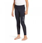 Bryczesy - ARIAT Legginsy młodzieżowe EOS z pełnym lejem silikonowym - navy - miniaturka - grafika 1