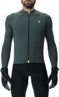 Koszulki męskie - UYN O102423 Biking Lightspeed OW Long_SL T-Shirt Męski Pinet/Czarny L, Pineta/Czarny, L - miniaturka - grafika 1