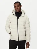 Kurtki męskie - Geox Kurtka zimowa Spherica M4629C T3128 F1616 Beżowy Regular Fit - miniaturka - grafika 1