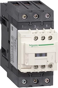 SCHNEIDER Stycznik-mocy-TeSys-D-3P-40A-1NO-1NC-cewka-220V-DC-zaciski-EVK-skrzynkowe LC1D40AMD - Inne akcesoria elektryczne - miniaturka - grafika 1