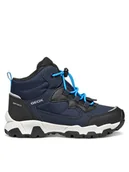 Buty trekkingowe dziecięce - Geox Trekkingi J Magnetar B Abx J463ZC 050FU C4231 M Granatowy - miniaturka - grafika 1