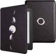 Etui do czytników e-book - ETUI CASE CZYTNIK KINDLE 10 2019 6' PLASTIKOWY CZARNY FAZY KSIĘŻYCA J9G29R - miniaturka - grafika 1
