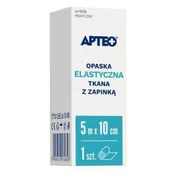 Apteczki i materiały opatrunkowe - SYNOPTIS PHARMA SP. Z O.O. APTEO CARE OPASKA ELASTYCZNA Z ZAPINKĄ 5 m x 10 cm 1 szt - miniaturka - grafika 1