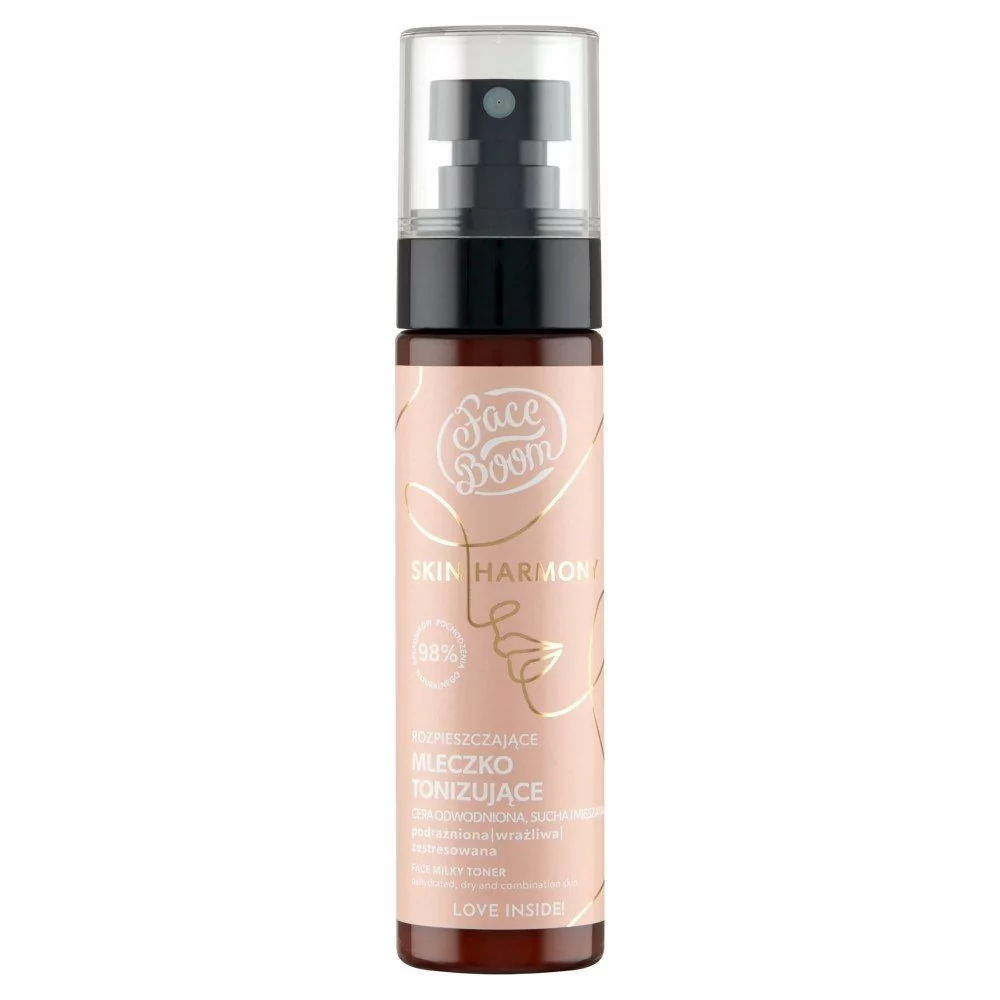 Face Boom Skin Harmony Rozpieszczające Mleczko tonizujące cera odwodniona,sucha i mieszana 75ml