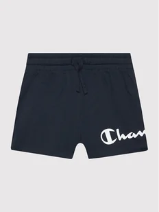 Champion Szorty sportowe 404310 Czarny Regular Fit - Spodenki damskie - miniaturka - grafika 1
