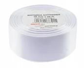 Decoupage - Brewis Wstążka dekoracyjna satynowa 38mmx32m biała 1 VB8538 - miniaturka - grafika 1