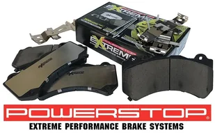 Przednie klocki Z26 + WIERCONE nacinane tarcze hamulcowe POWERSTOP Dodge Durango SRT 6,4 V8 - Tarcze hamulcowe - miniaturka - grafika 10