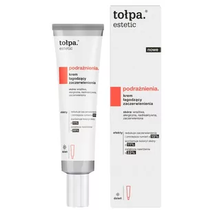 Tołpa Estetic Krem łagodzący zaczerwienienia 40ml - Kremy do twarzy - miniaturka - grafika 1