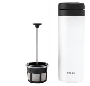 ESPRO Espro Travel Coffee Press 300 ml Biały 7010-uniw - Zaparzacze i kawiarki - miniaturka - grafika 1