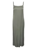 Sukienki - Pieces Sukienka w kolorze khaki - miniaturka - grafika 1