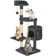 Drapaki dla kotów - Drapak dla kota, 111 cm, DR-266, Pethaus, szary - miniaturka - grafika 1