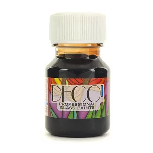 Witrażowa farba do szkła Deco, brązowa, 20 ml - Farby i media malarskie - miniaturka - grafika 1