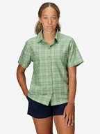 Koszulki sportowe damskie - Marmot Koszula funkcyjna "Air Exchange" w kolorze zielonym - miniaturka - grafika 1