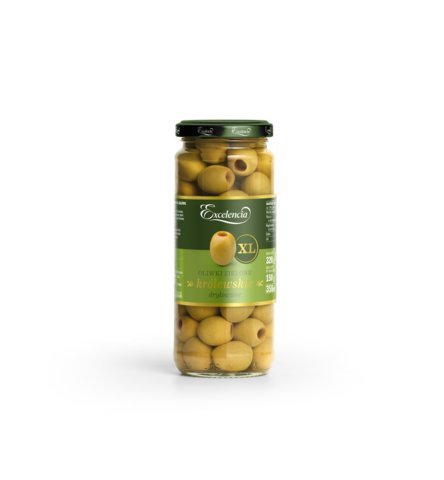 Excelencia Oliwki królewskie zielone drylowane 320g