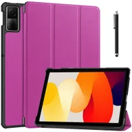 Etui do tabletów - etui do Xiaomi Redmi Pad SE 11" - SLIM FIOLETOWY + RYSIK - miniaturka - grafika 1