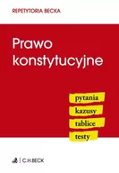 Materiały pomocnicze dla uczniów - C.H. Beck Prawo konstytucyjne. Repetytoria Becka - Opracowanie zbiorowe - miniaturka - grafika 1