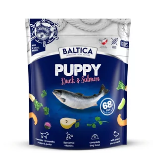 BALTICA Puppy Duck & Salmon 1 kg - Sucha karma dla psów - miniaturka - grafika 1