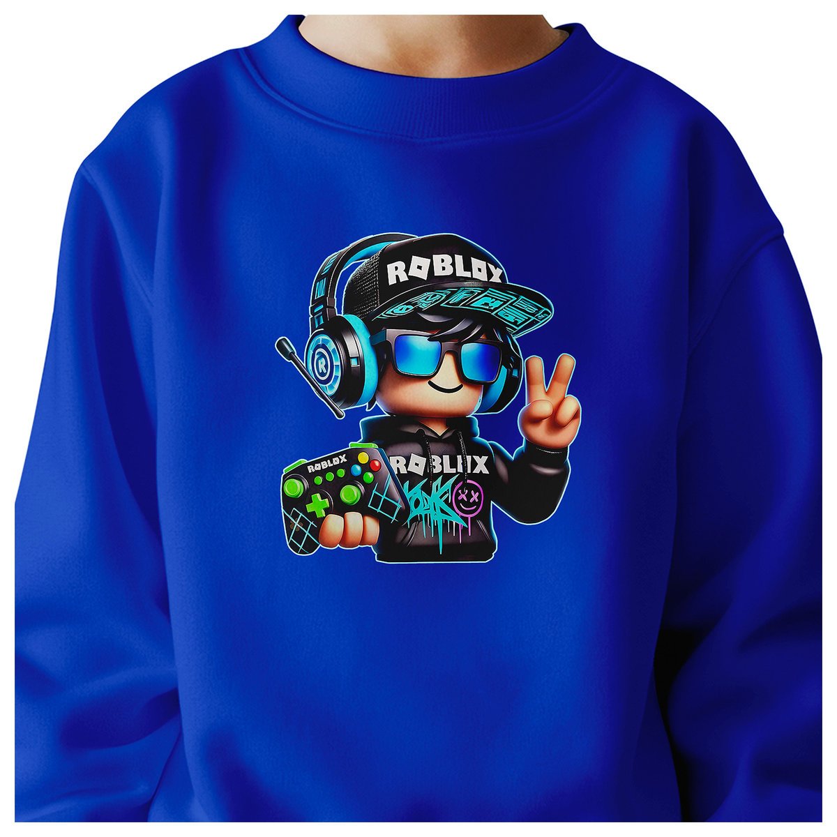 BLUZA DZIECIĘCA ROBLOX GRACZ DLA CHŁOPCA DZIEWCZYNKI 146-152