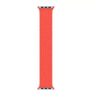 Akcesoria do smartwatchy - Oryginalny Pasek Apple Braided Solo Loop 40mm Electric Orange Size 7 - miniaturka - grafika 1