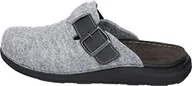 Kapcie damskie - Dr. Brinkmann Męskie 220025-91 kapcie domowe, jasnoszare, 40 UE - miniaturka - grafika 1