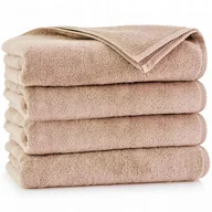 Ręczniki - ZESTAW 4X RĘCZNIK 70x140 100% BAWEŁNIANE FROTTE KĄPIELOWY PLAŻOWY HOTELOWY - miniaturka - grafika 1