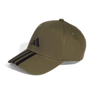 Czapka z daszkiem ADIDAS BBALL 3S CAP NL JP0386 – Oliwkowy - Czapki damskie - miniaturka - grafika 1