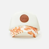 Czapki damskie - Damska Czapka z daszkiem RIP CURL OCEANS TOGETHER TRUCKER 01MWHE_172 – Biały - miniaturka - grafika 1