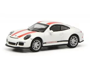 Schuco Porsche 911 R (991) White Red 1:87 452629900 - Samochody i pojazdy dla dzieci - miniaturka - grafika 1