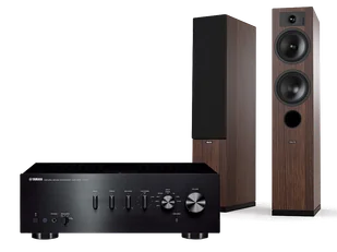 Yamaha A-S301 (czarny) + Tesi 5 (mokka) - Zestawy stereo - miniaturka - grafika 1