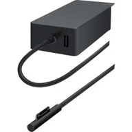 Adaptery i przejściówki - Microsoft Surface 44W Power Supply adapter zasilający/ inwentor Wewnętrzna Czarny - miniaturka - grafika 1