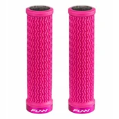 Kierownice rowerowe - Funn Chwyty Holeshot Różowe - miniaturka - grafika 1