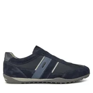 Sneakersy męskie - Sneakersy Geox U Wells A U82T5A 02211 C4002 Granatowy - miniaturka - grafika 1