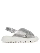 Buty dla dziewczynek - Primigi Sandały 7938711 S Srebrny - miniaturka - grafika 1