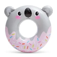 Materace dmuchane i koła do pływania - Kółko dmuchane na basen, koala, Intex, 81x76 cm - miniaturka - grafika 1