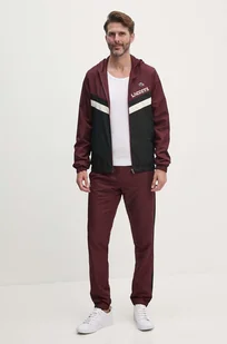 Lacoste dres męski kolor bordowy WH4241 - Dresy męskie - miniaturka - grafika 1