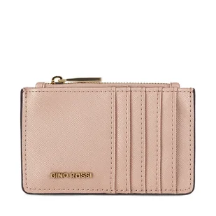 Etui na karty kredytowe Gino Rossi QYL0022 Różowy - Portfele - miniaturka - grafika 1