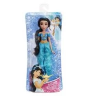 Lalki dla dziewczynek - Hasbro Disney Princess Lalka Brokatowa - Jasmine E4163 E4022 - miniaturka - grafika 1