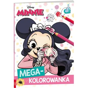 Minnie Megakolorowanka Nowa - Kolorowanki, wyklejanki - miniaturka - grafika 1