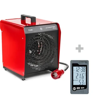 Trotec Nagrzewnica elektryczna nadmuchowa TDS 50 E + Termohigrometr BZ05 - Nagrzewnice - miniaturka - grafika 4