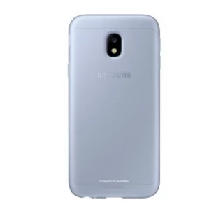 Samsung Obudowa dla telefonów komórkowych Jelly Cover pro J3 2017) EF-AJ330TLEGWW) Niebieski - Etui i futerały do telefonów - miniaturka - grafika 4