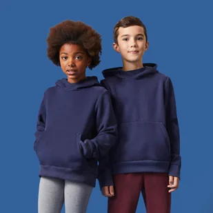 Bluza dziecięca Domyos z kapturem - Odzież sportowa dziecięca - miniaturka - grafika 1