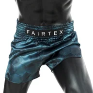 Kimona, stroje i obuwie - Spodenki Muay Thai Fairtex BS1902 Stealth Szare S - miniaturka - grafika 1