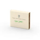 Naboje i atramenty - Naboje Graf von Faber-Castell Viper Green 6szt. - miniaturka - grafika 1